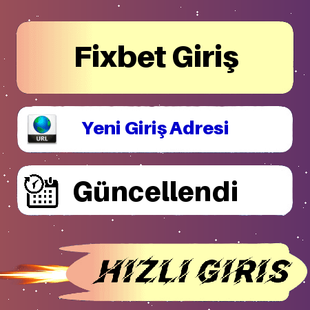 Fixbet giriş adresi